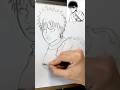 Sketching Ippo in my style [ASMR drawing]