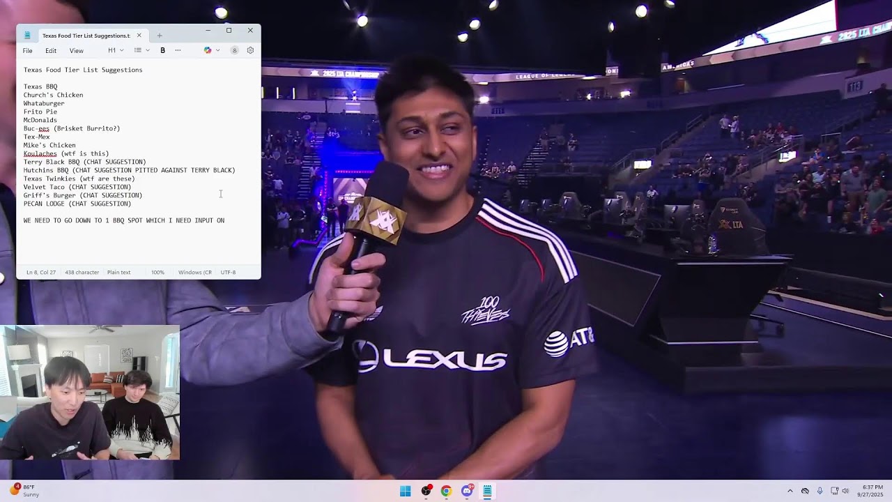 ✅LTA CHAMPIONSHIP WEEKEND 100T VS VKS✅LIVE FROM ALLEN TEXAS (AIRBNB, NOT THE VENUE)✅