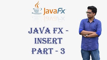 JavaFX Insert Data To Database Using MYSQL and Xampp | ProgSoftMR | JAVAFX Part 2