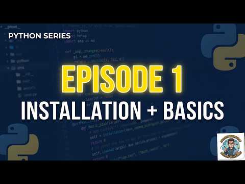 Python Tutorial for Beginners #1 | Installation + Hello World (Series for CS Projects) B.tech, MCA