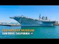 4k uss midway museum  san diego california   walking tour