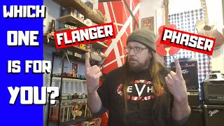 Comparing A Flanger and A Phaser