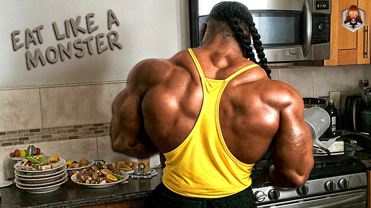 KAI GREENE FULL DAY OF EATING - I ATE 4000 CALORIES PER MEAL - KAI GREENE DIET MOTIVATION