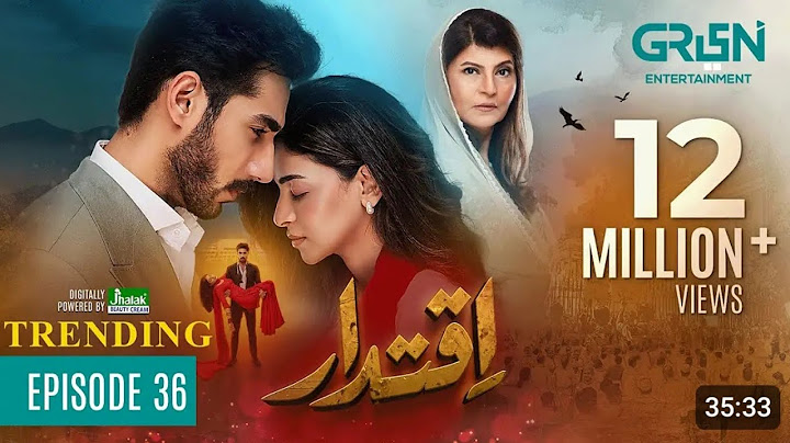 Iqtidar Episode 36 (Subtitles) 17th january 2025 | Anmol Baloch - Ali Raza | Green TV Entertainment
