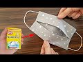 Face Mask Sewing Tutorial / How to make Face Mask with Filter Pocket / DIY Cloth Face Mask