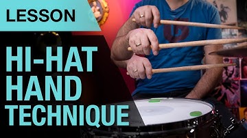 How to play hi-hat faster | Hand Technique | Drum Lesson | Thomann