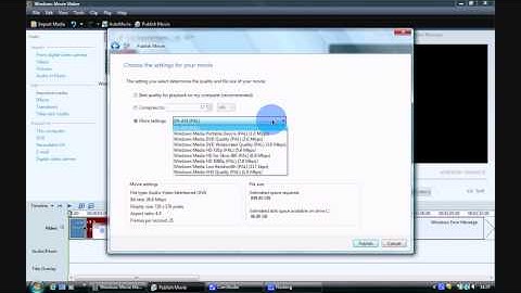 How To Publish HD Videos in Windows Movie Maker