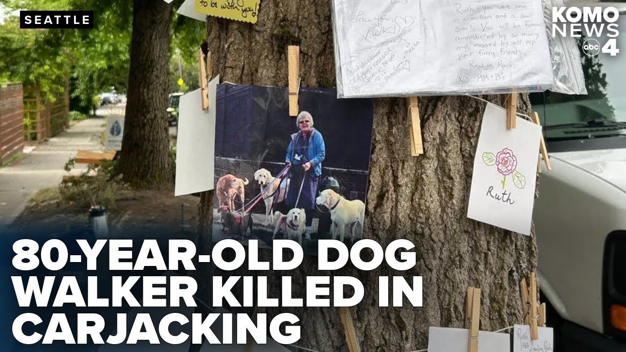 Remembering 80-year-old dog walker Ruth Dalton who was killed during a Seattle carjacking
