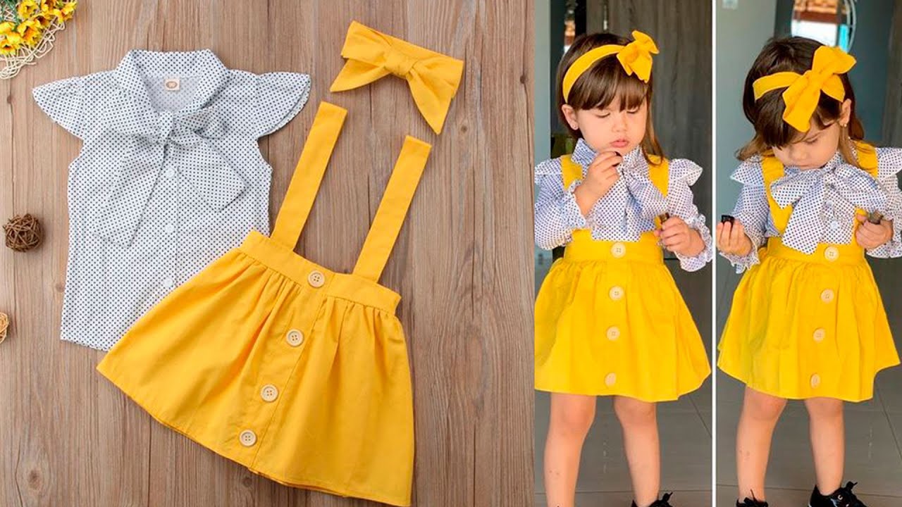 ESPECTACULARES diseños vestidos para niñas a - YouTube