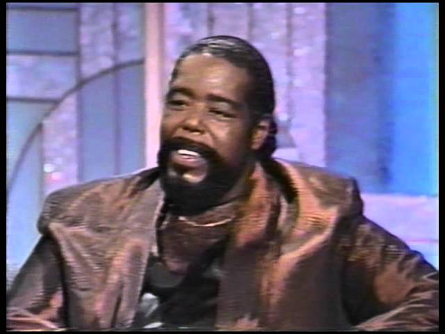 Barry White Live on Arsenio Hall  1989