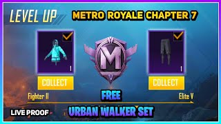 FREE URBAN WALKER SET COLLECT NOW | ELITE V REWARDS | METRO ROYALE TIER REWARDS