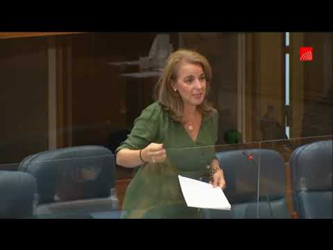 Segunda intervención de Ana Cuartero en el Pleno del 16 de Julio 2020 Asamblea de Madrid.