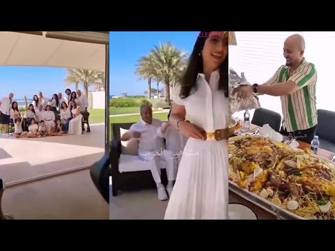 لجين عمران و أسيل عمران يشاركان أجواء العيد مع عائلتهم لجين عمران و أسيل عمران يشاركان أجواء العيد مع عائلتهم