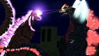 Shin Godzilla Vs SpaceGodzilla Remake DC2 Animation