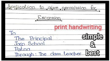 Application for excursion / application for excursion trip / student excursion trip / #application /