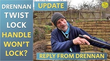 Drennan Twistlock Landing Net Handle Problems - UPDATE - A REPLY FROM DRENNAN