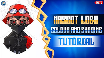 🔴Make This Colour And Shading In Mascot Logo 🤩 Like Bonex4 FF In Ibis Paint X || Moscot Logo ||