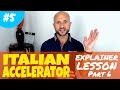 Italian Accelerator REVIEW - Episode 5 (Part 6) | Learn Conversational Italian With Subtitles