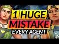 1 WORST MISTAKE on EVERY AGENT Keeping you in LOW ELO: FIX THIS to Rank Up - Valorant Guide