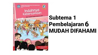 Materi kelas 4, tema 1 indahnya kebersamaan, subtema keberagaman
budaya bangsaku, pb 6pembelajaran 1=
https://youtu.be/jzcuuwsdsw8pembelajaran 2= https://y...