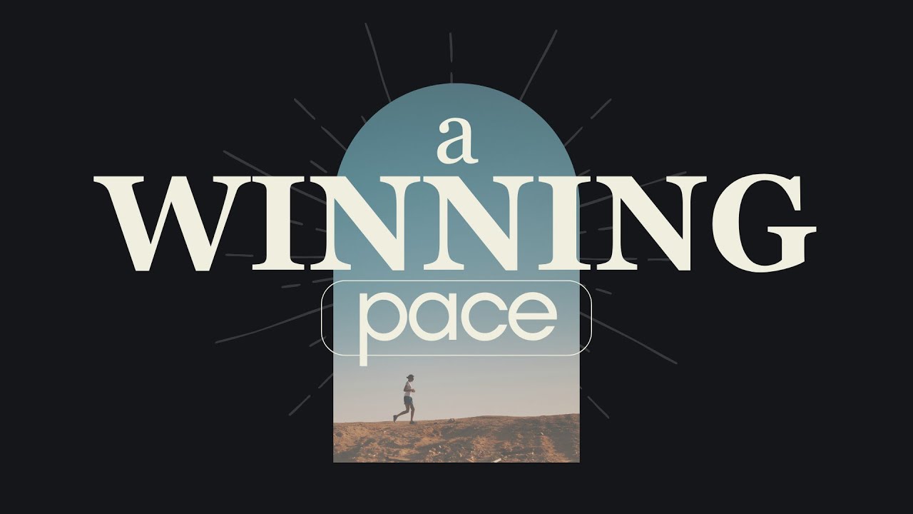 A Winning Pace Part 1 - Pastor Phil McKinney