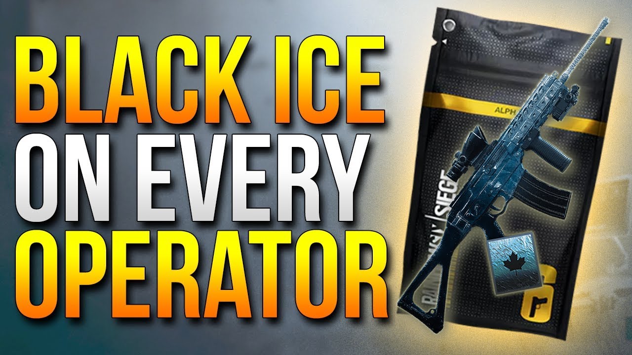 New Get Black Ice On Every Operator Glitch Alpha Packs Rainbow