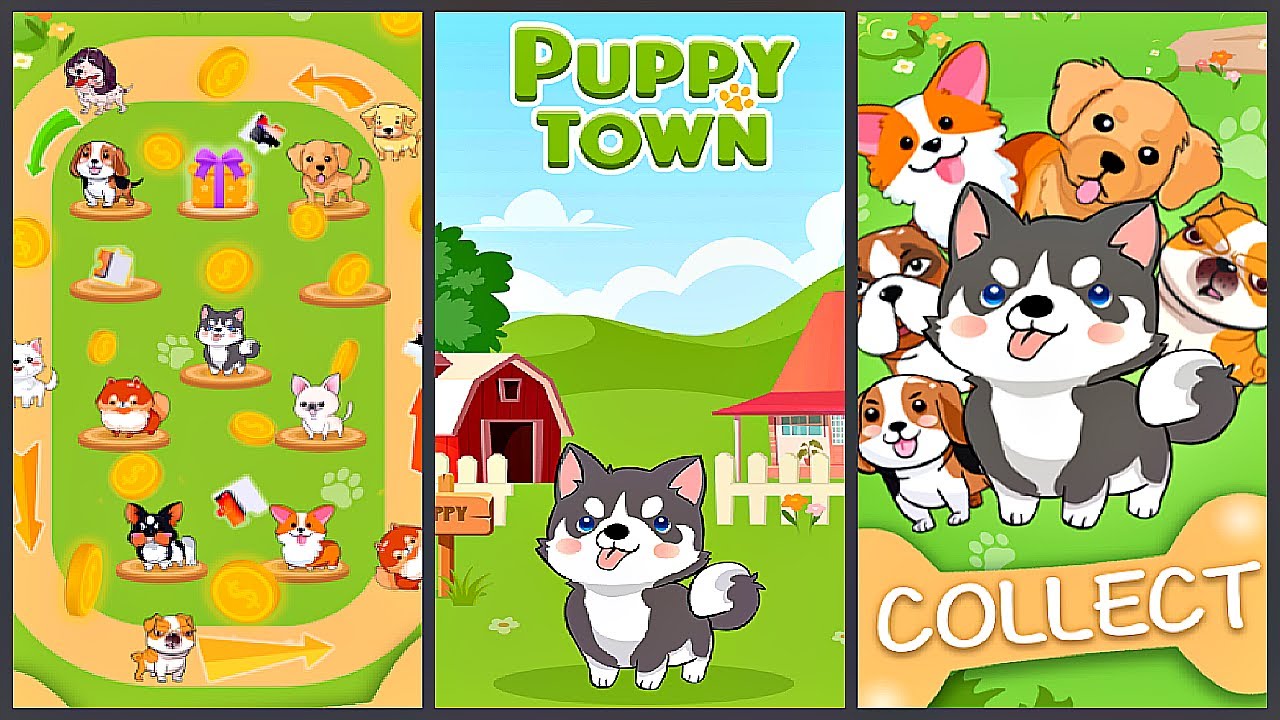 Puppy Town (Gameplay Android) YouTube