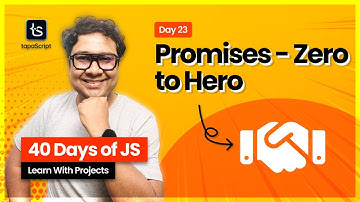 Day 23: MASTER JavaScript Promises - From Beginner to PRO  🤩