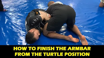 How To Finish The Armbar From The Turtle Position by Kazushi Sakuraba