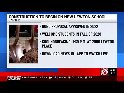 Lewton School groundbreaking