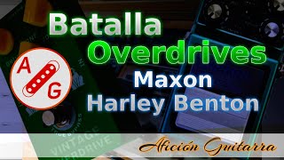 Harley Benton Vintage Overdrive Vs Maxon ST9 Pro+