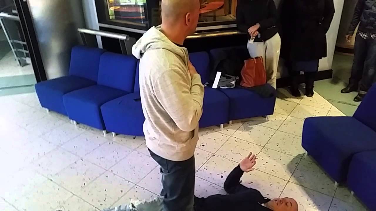 Dalin Oliver gets taught a lesson in Self Defense