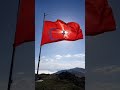 2650 Metre Yükseklikteki Madur Dağında Dalgalanan Türk Bayrağı - Turkish Flag
