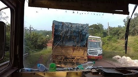 Chiplun Ratnagiri MSRTC Bus Ride On Nivali Ghat | Mumbai Goa Highway | ST MAHAMANDAL BUS MAHARASHTRA