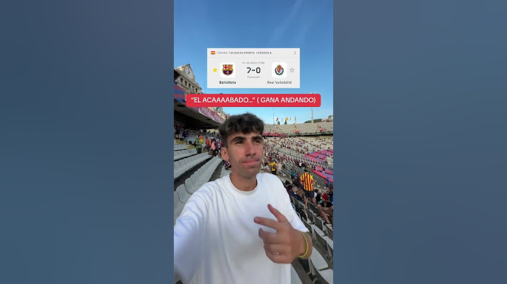 EL BARÇA GOLEA 7-0 AL VALLADOLID