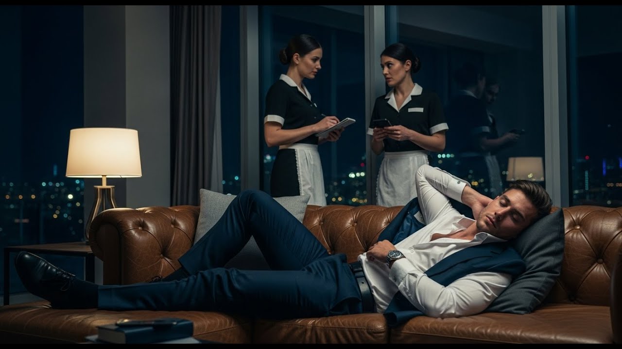 Mafia Boss Pretended to Sleep to Test His Two Maids — Froze When He Heard Their Plan