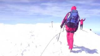 Last steps to the top of Mont Blanc 2.MP4