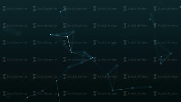 4K rendered computer generated video abstract moving background