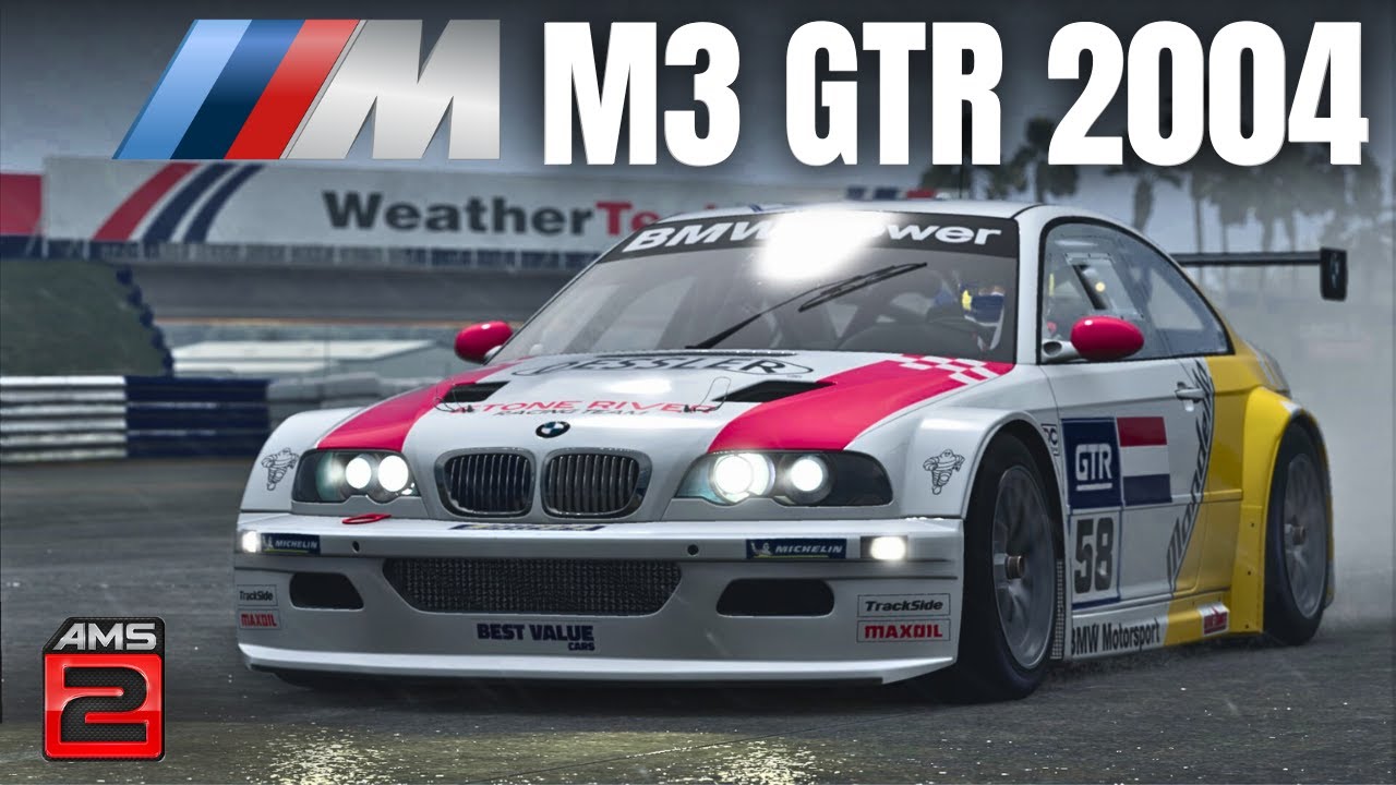 New BMW M3 GTR 2004 Dlc for AUTOMOBILISTA 2 | AMS2 update 1.6.8