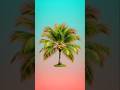 "Friends, take a look at how the coconut tree matches its shadow." #coconut #shorts #viral