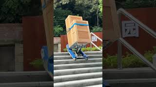 420kg Unmanned Stair-Transport Demo | XSTO Climbers Robotics