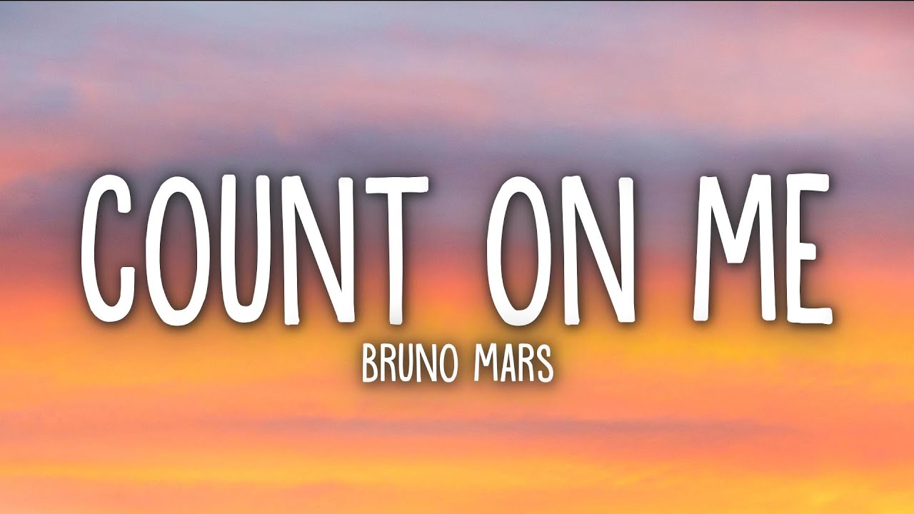 bruno mars count on me music only