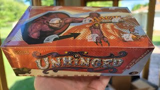 booster box of unhinged Pack 40 rares and 5 basic land cards MTG: 2 UNHINGED Sealed Booster