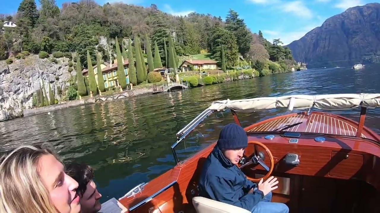Lake Como Boat Tour march 2025