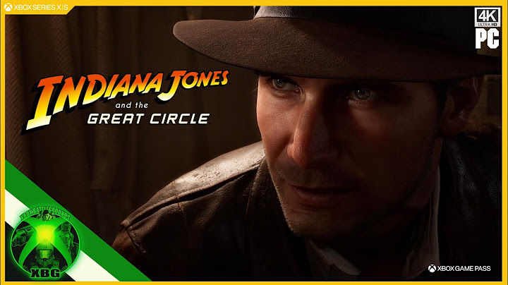 Indiana Jones & The Great Circle - Release Date Reveal Trailer GamesCom 2024