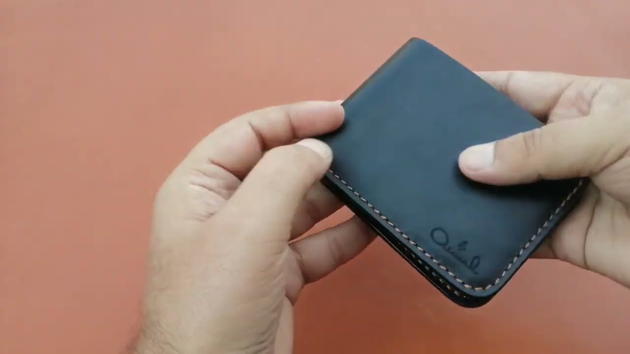 Aimak Bifold Wallet B2 - Handmade and hand stitched using original cow leather