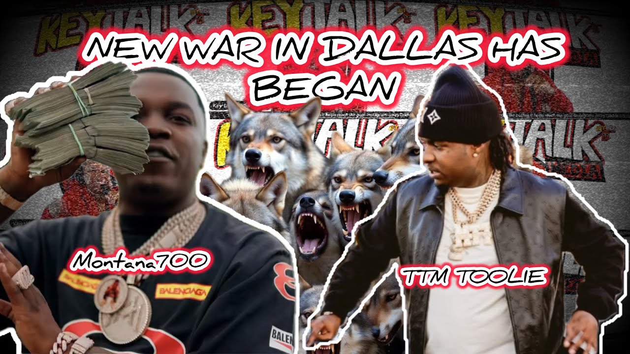Новая война в Далласе! Montana700 и TTM Toolie обмениваются угрозами и предупреждениями! "Волки ж...