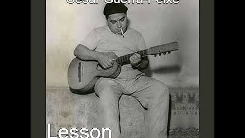 LESSON Suite for Guitar (Ponteado, Acalanto, Choro) - Guerra-Peixe