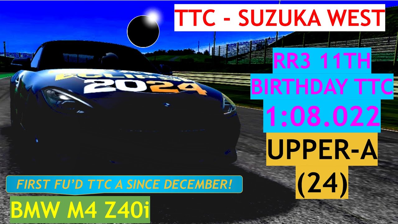 RR3 11th Anniversary TTC - BMW Z4 M40i at Suzuka West