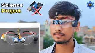 Smart Glasses For Blind (Without Arduino) | Science Project | Third Eye For Blind